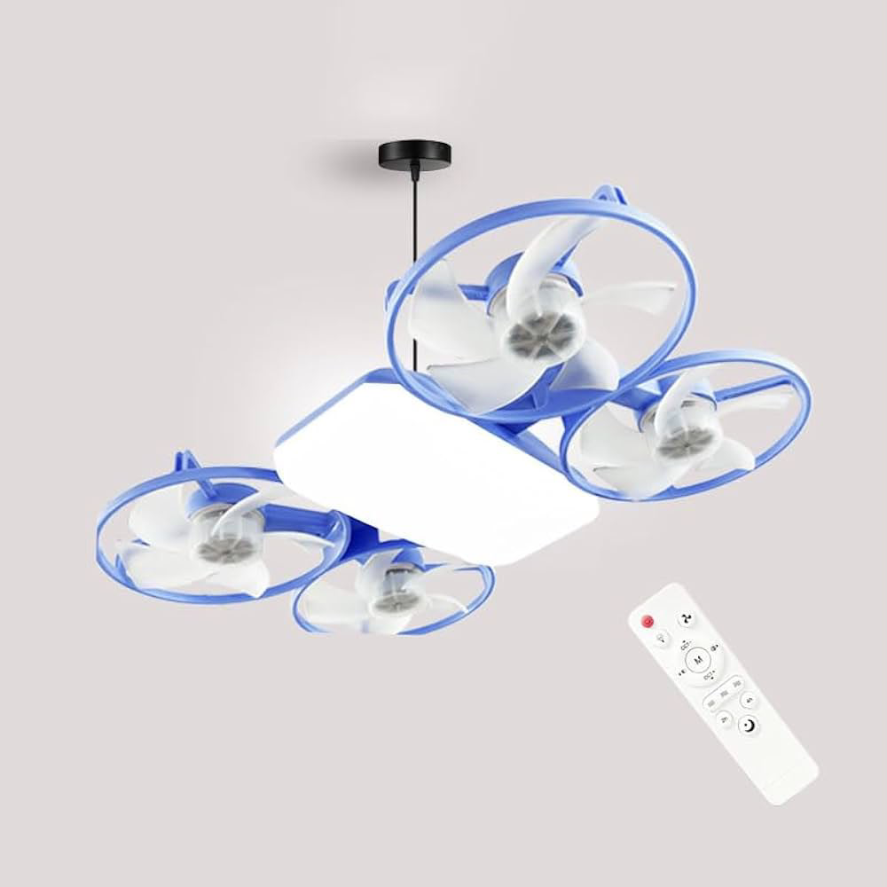 Ventilateur de drones lumineuses