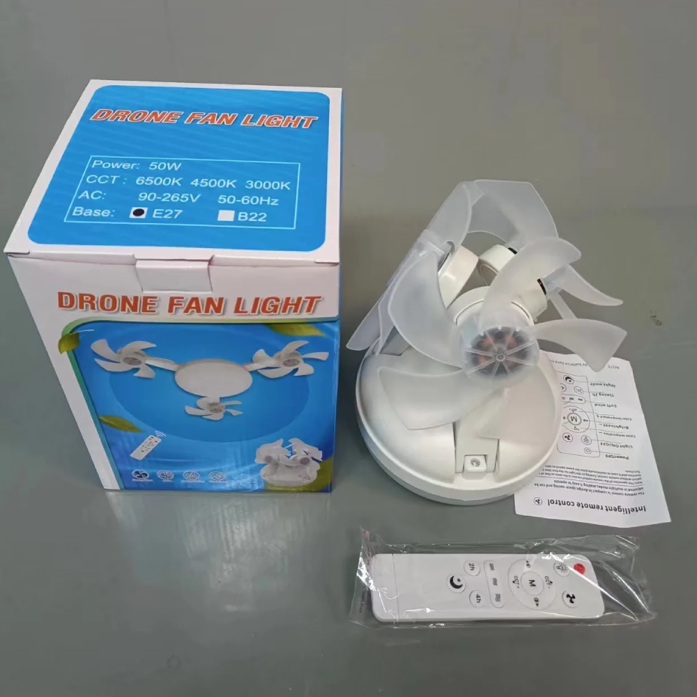 Ventilateur de drones lumineuses